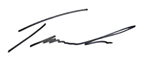 Signature of P. Trávnik